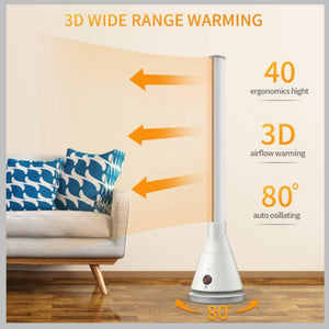 Vybra Multi 3 in 1 Tower - Heater, cooling fan and air steriliser (including remote and app)